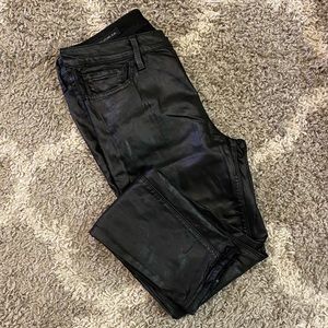 Black coated Lucky Brand Brooke Legging Jean